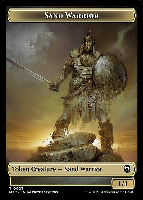 Marit Lage // Sand Warrior Card Back