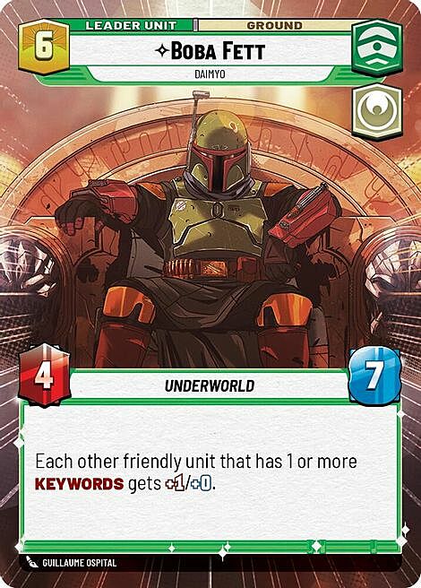 Boba Fett - Daimyo Card Back