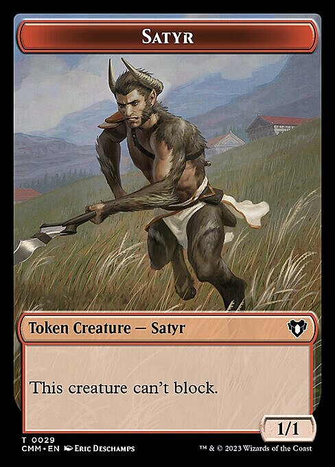 Eldrazi // Satyr Card Back