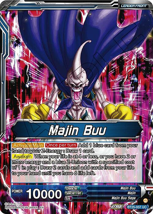 Majin Buu // Majin Buu, Shape-Shifter Card Back