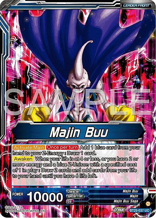 Majin Buu // Majin Buu, Shape-Shifter Card Back