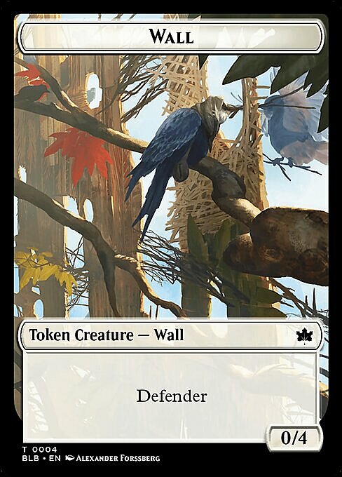 Warren Warleader // Wall Card Back