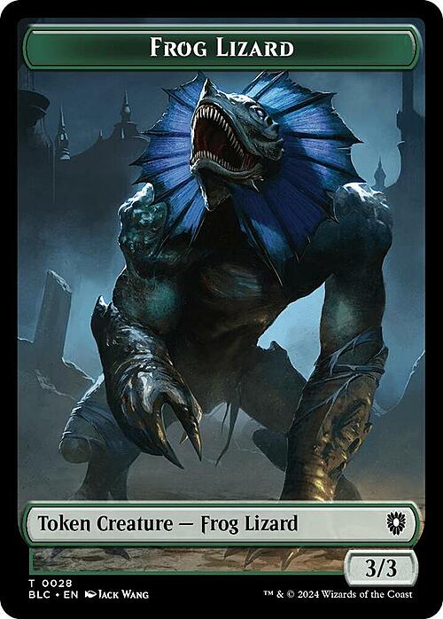 Storm Crow // Frog Lizard Card Back