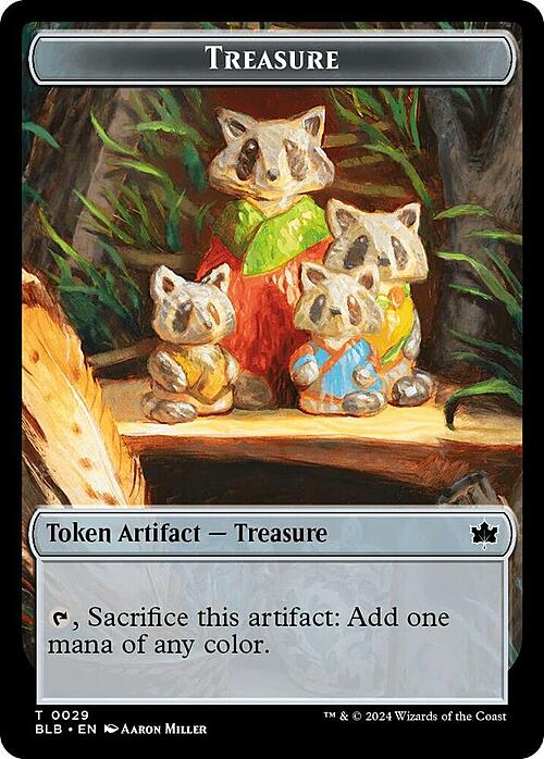 Squirrel // Treasure Card Back