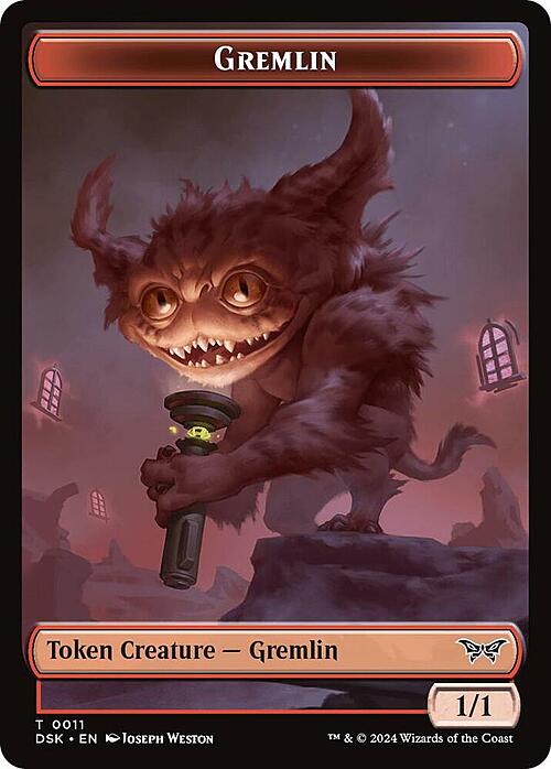 Gremlin // Kaito, Bane of Nightmares Emblem Card Back