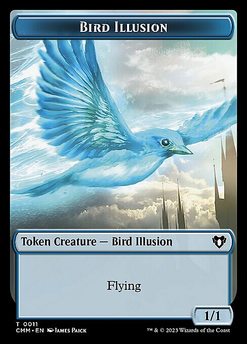 Eldrazi // Bird Illusion Card Back