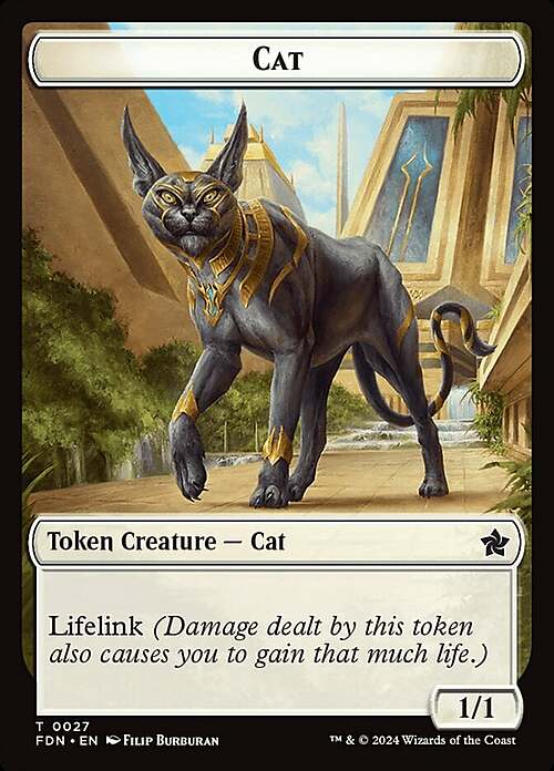 Phyrexian Goblin // Cat Parte Posterior