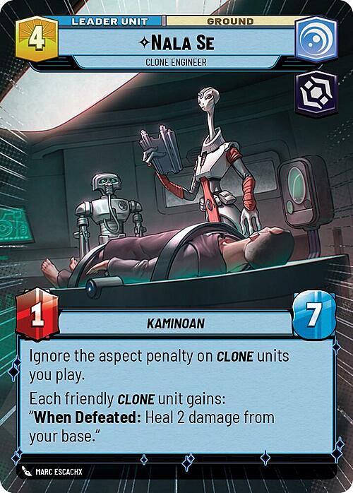 Nala Se - Clone Engineer Card Back