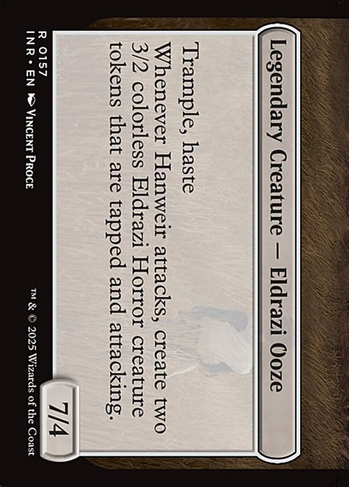 Hanweir Garrison // Hanweir, the Writhing Township Card Back