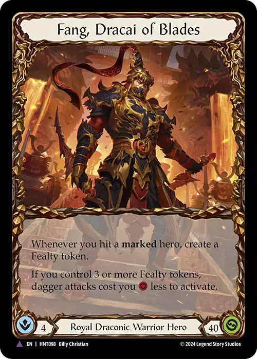 Fang, Dracai of Blades Card Back