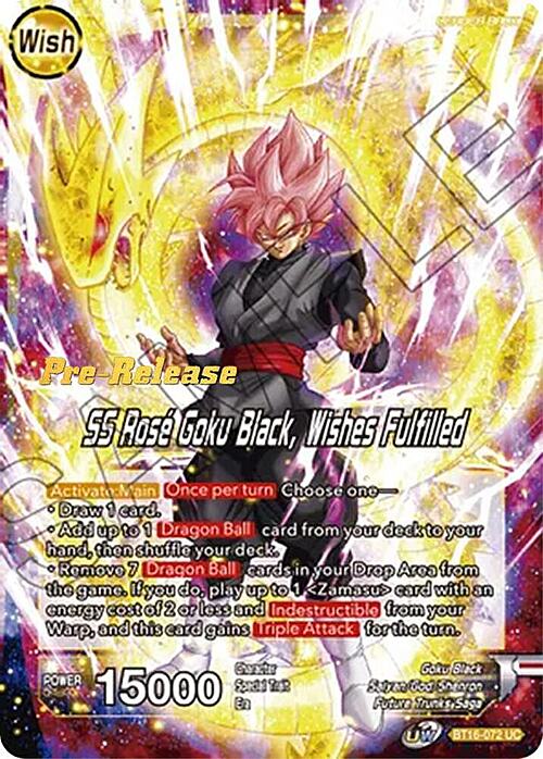 Zamasu // SS Rose Goku Black, Wishes Fulfilled Parte Posterior