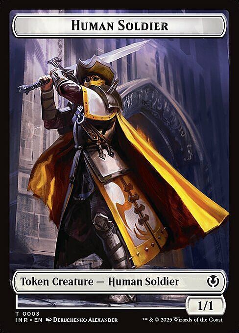 Eldrazi Horror // Human Soldier Parte Posterior