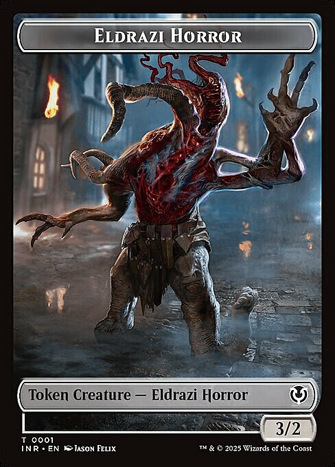 Clue // Eldrazi Horror Parte Posterior