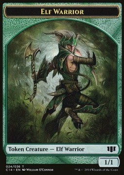 Elephant / Elf Warrior Card Back