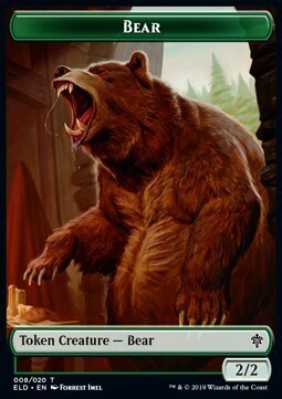 Bear // Food Card Back