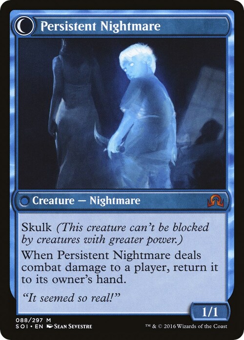 Startled Awake // Persistent Nightmare Card Back