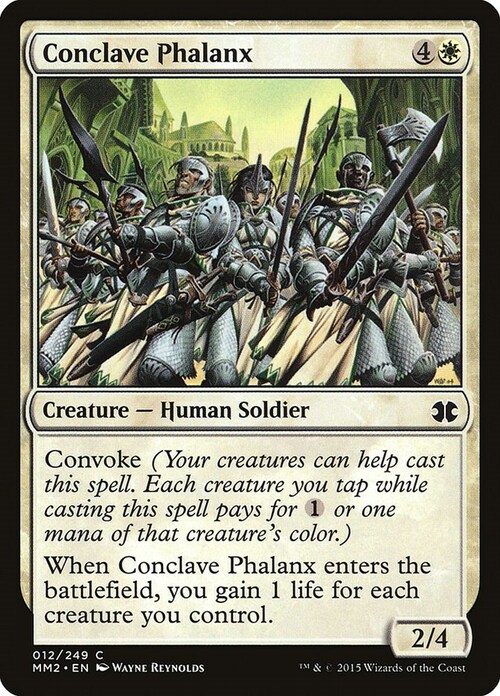 Conclave Phalanx Card Front