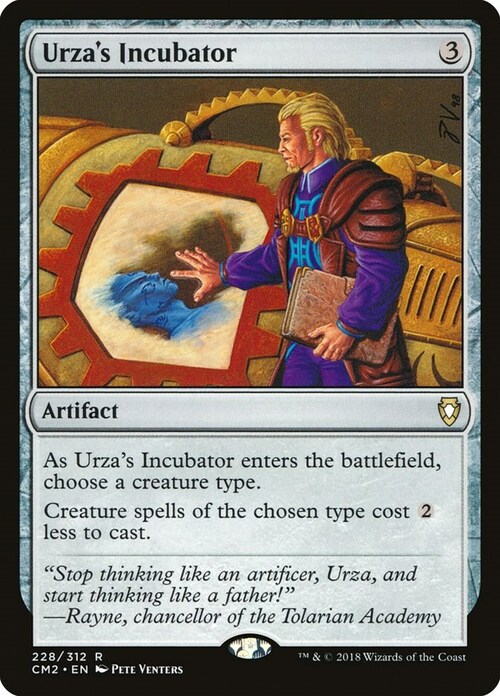 Urza's Incubator Card Front