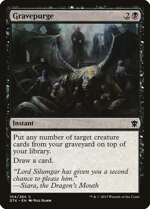 Gravepurge Card Front