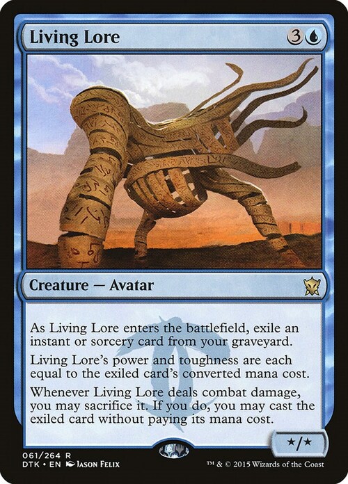 Living Lore Card Front