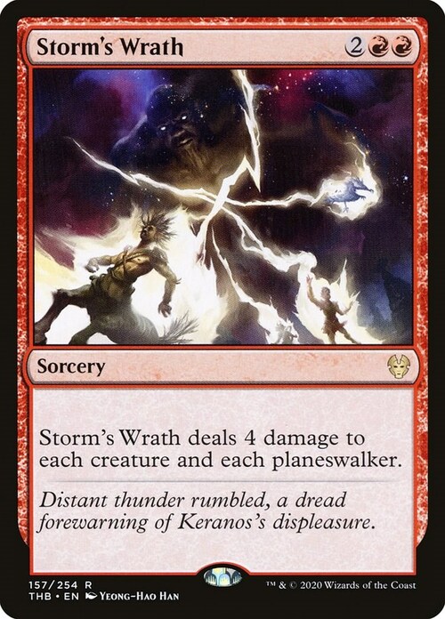 Storm's Wrath Card Front