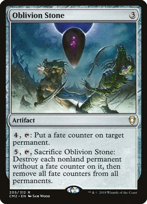 Oblivion Stone Card Front