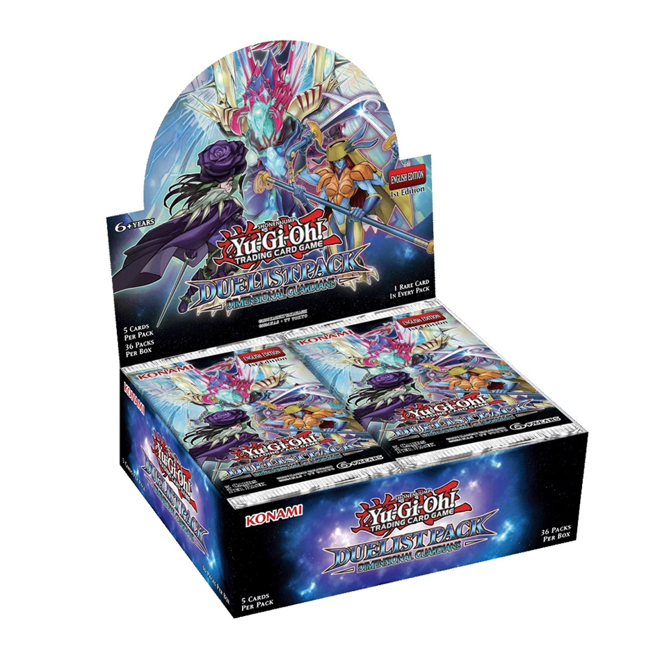 Caja de sobres de Duelist Pack: Dimensional Guardians