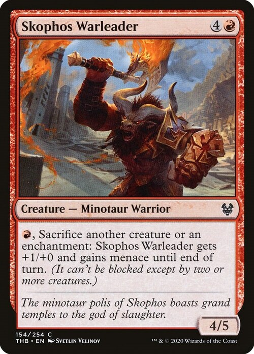 Skophos Warleader Card Front