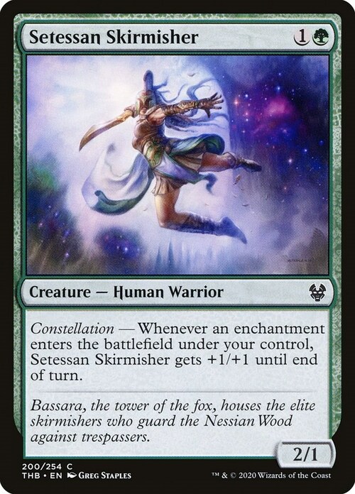 Setessan Skirmisher Card Front