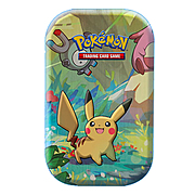 Kanto Friends Mini Tins: Scatola da collezione Pikachu