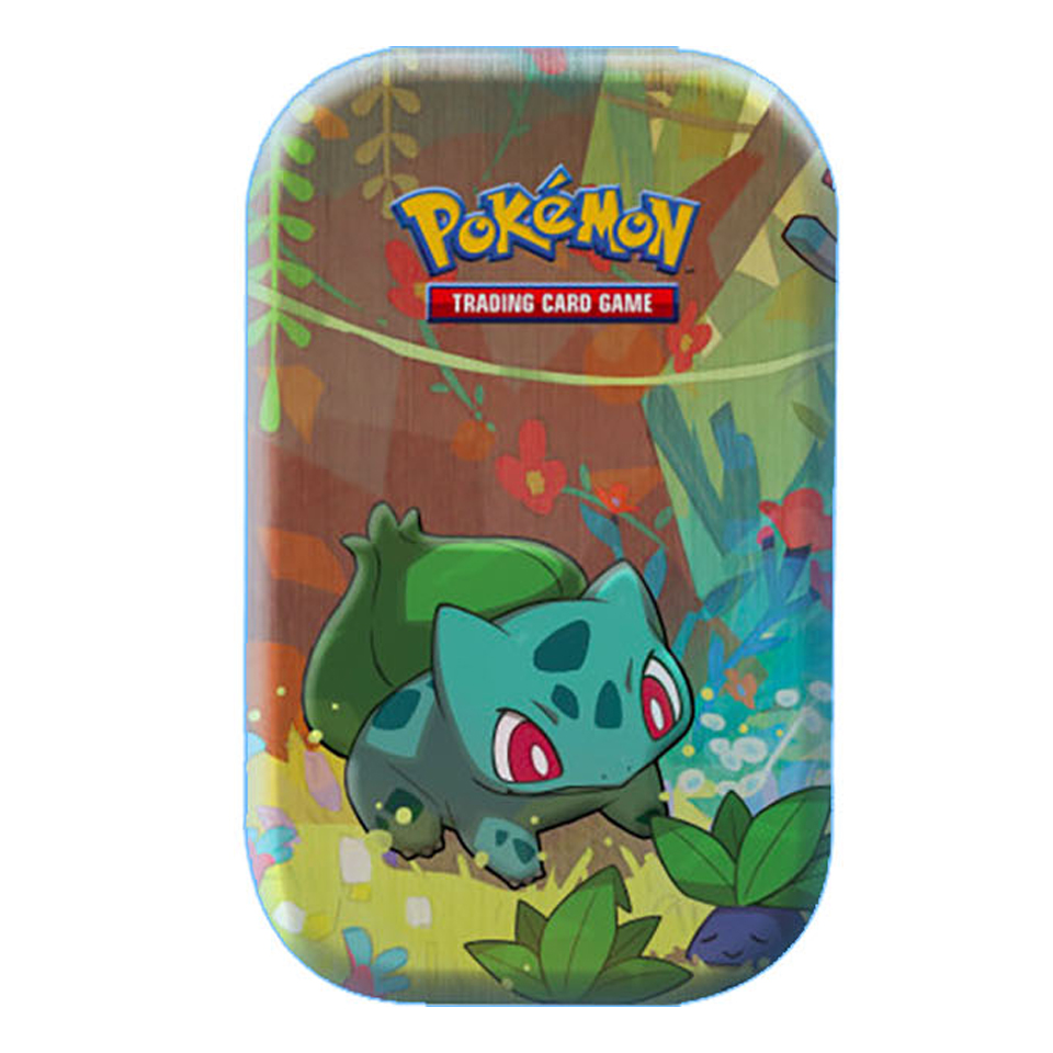 Kanto Friends Mini Tins: Scatola da collezione Bulbasaur