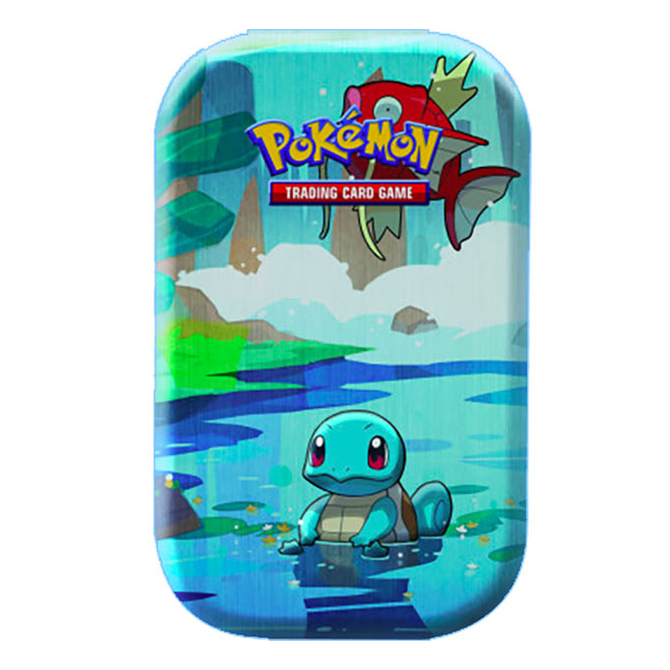 Kanto Friends Mini Tins: Scatola da collezione Squirtle