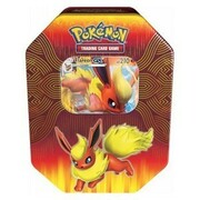 Elemental Power Tins: Scatola da collezione Flareon GX