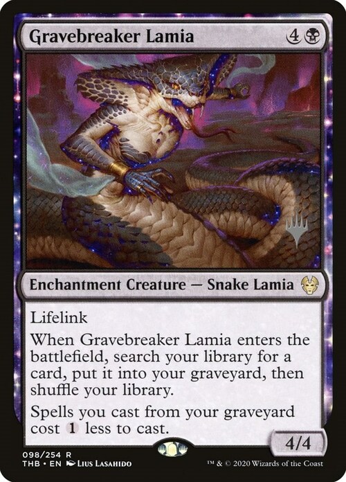 Gravebreaker Lamia Card Front