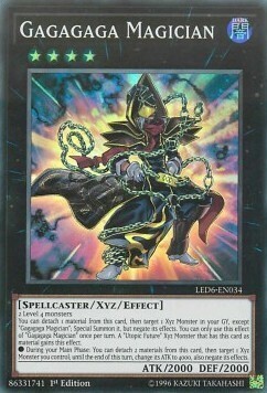 Gagagaga Magician Card Front