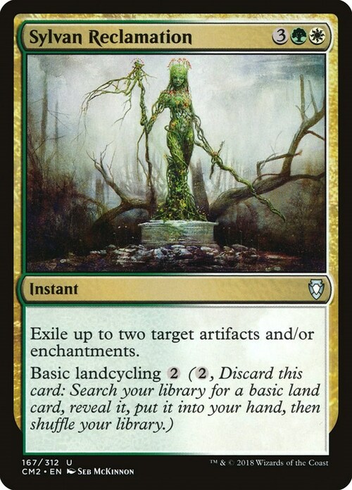 Sylvan Reclamation Card Front