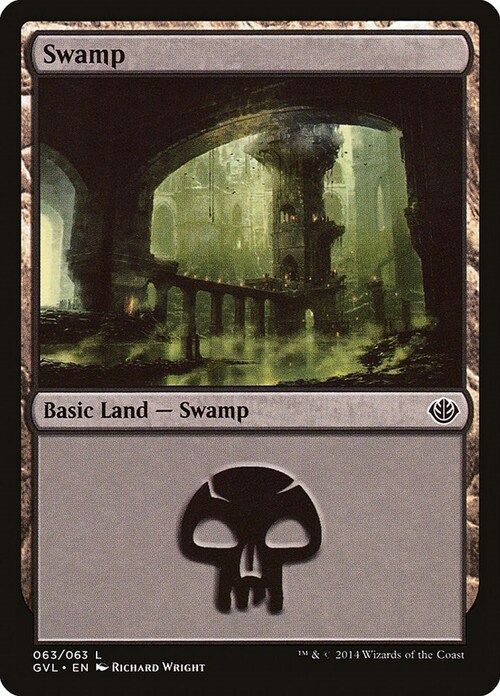 Swamp Card Front