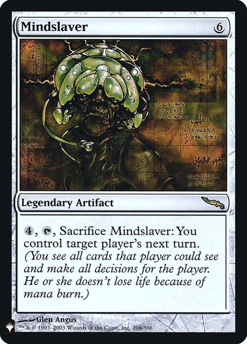 Mindslaver Card Front