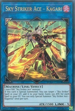 Sky Striker Ace - Kagari Card Front