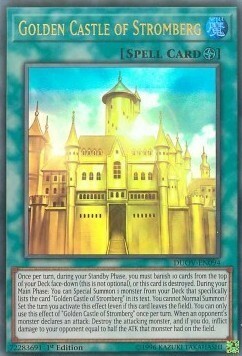 Golden Castle of Stromberg Card Front