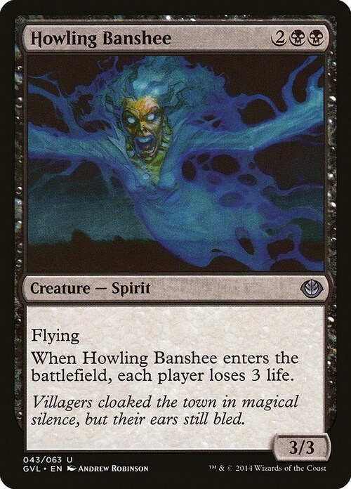 Howling Banshee Card Front