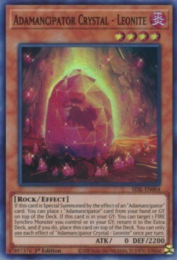 Adamancipator Crystal - Leonite Card Front