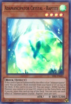 Adamancipator Crystal - Raptite Card Front