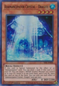 Adamancipator Crystal - Dragite Card Front