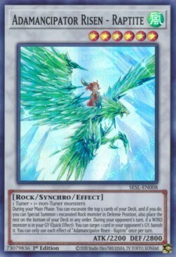 Adamancipator Risen - Raptite Card Front