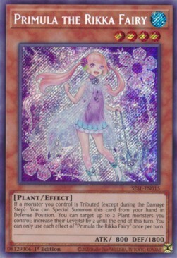 Primula the Rikka Fairy Card Front