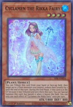 Cyclamen the Rikka Fairy Card Front