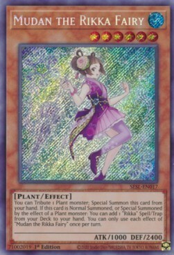 Mudan the Rikka Fairy Card Front