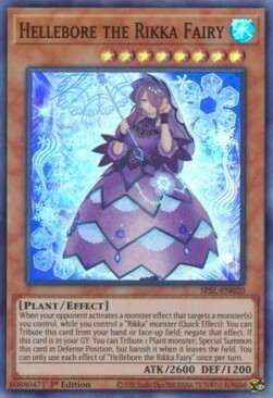 Hellebore the Rikka Fairy Card Front