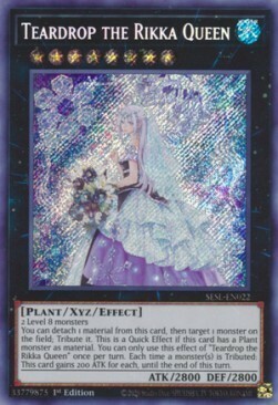 Teardrop the Rikka Queen Card Front